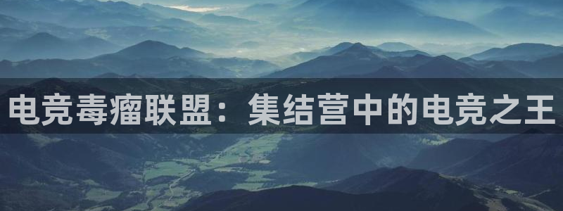 米兰电竞下载：电竞毒瘤联盟：集结营中的电竞之王